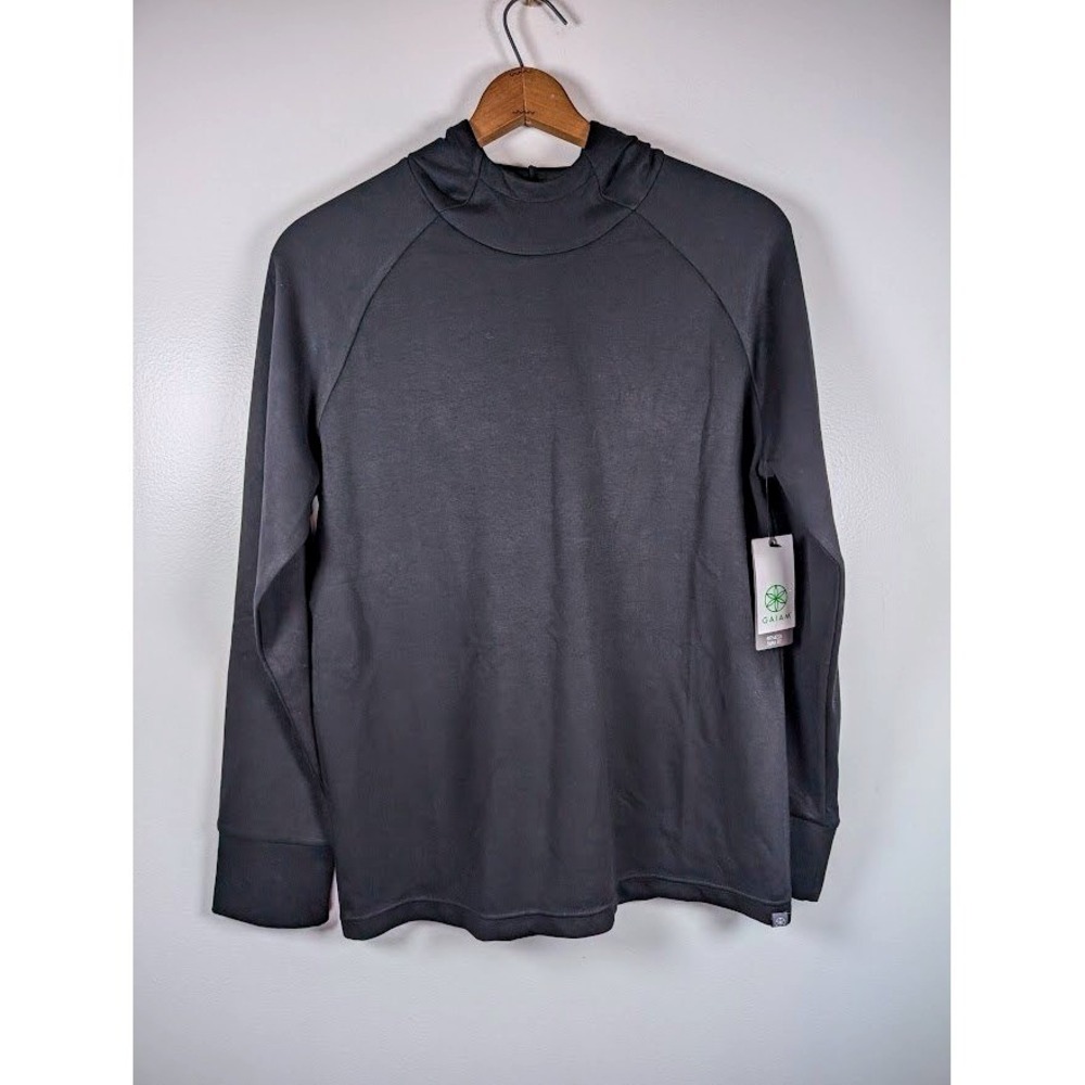 Gaiam Mens Fitness Slim Fit Hoodie Size Medium Yoga‎ Performance Workout Gym NEW